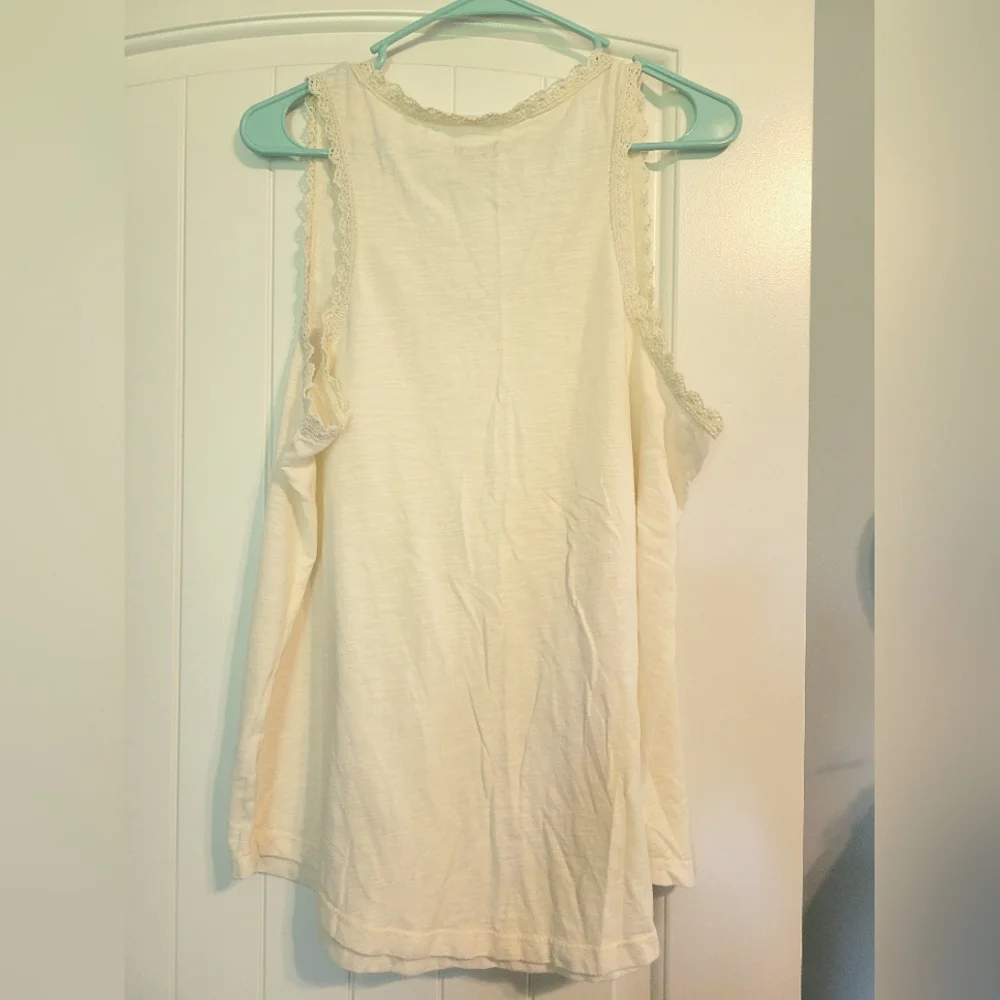 Cabela's Women's Crochet Trim Tank Top Size XL - Picture 2 of 4